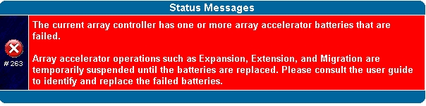 Solved: [ ProLiant ML350 G5 ] Smart Array E200i battery fa... - Hewlett  Packard Enterprise Community - 4668811