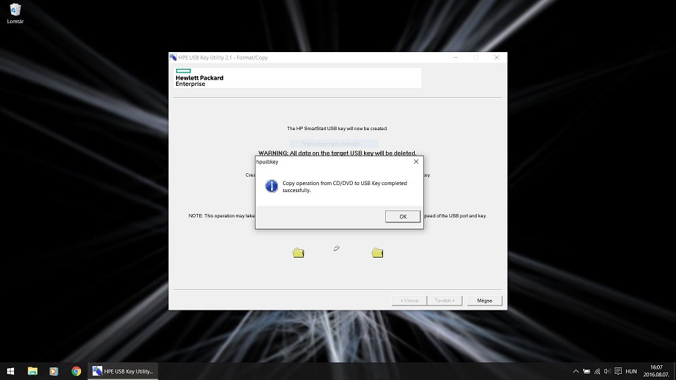 Solved: HPE USB Key Utility not work on Windows 10 - Hewlett Packard  Enterprise Community