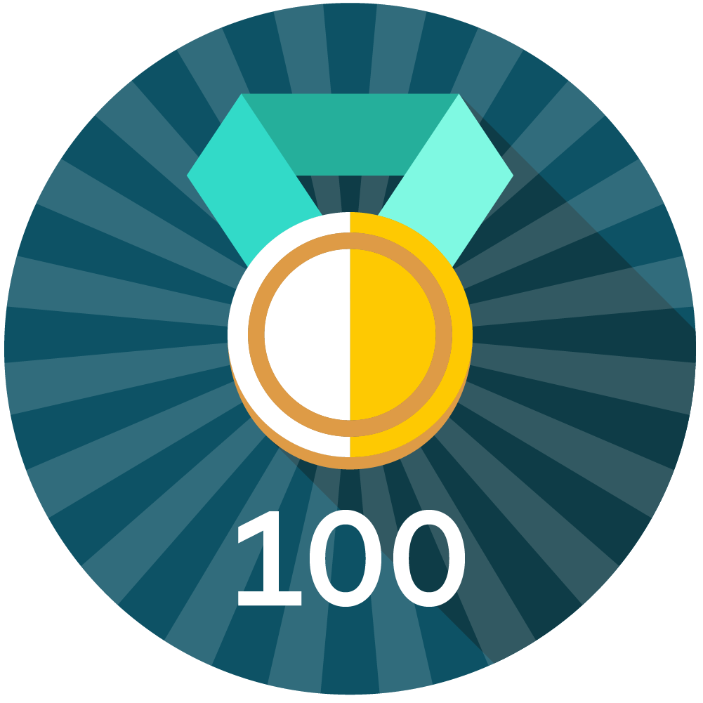 100 Kudos Received