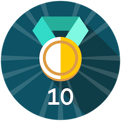 10 Kudos Received