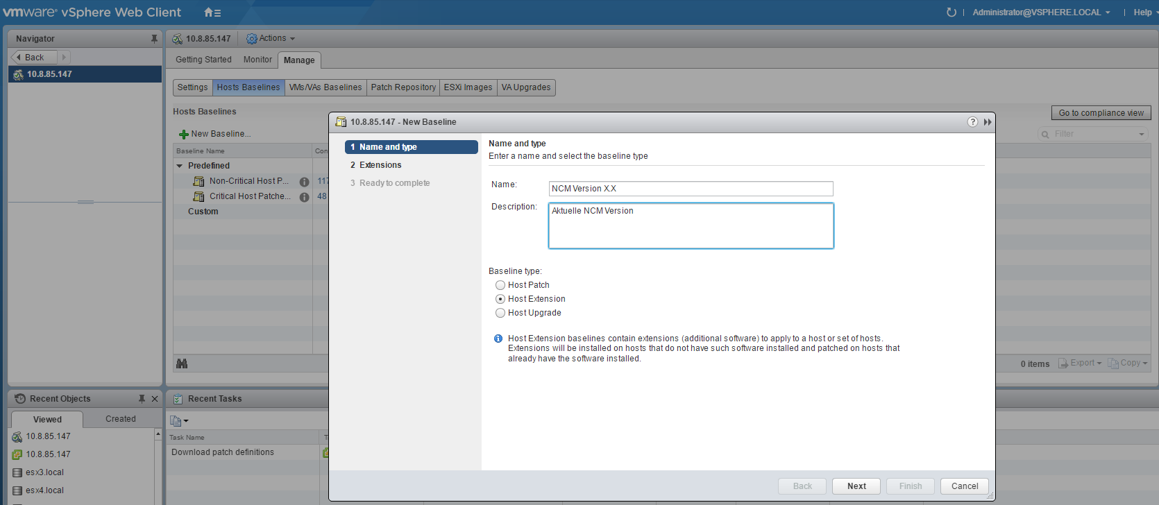 cannot see or add nimble san on one vmware host