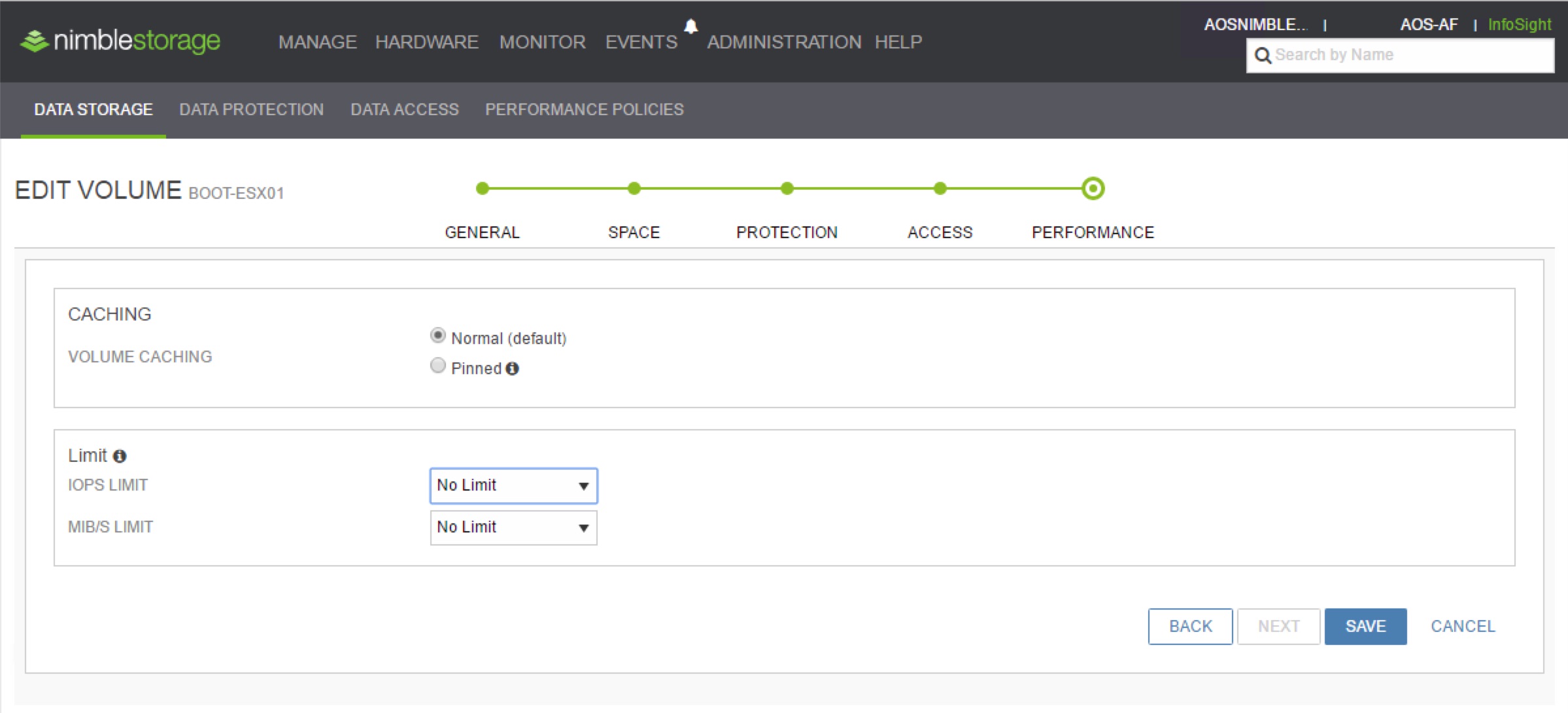 NimbleOS 4: Quality of Service (QoS-Limits) - Hewlett Packard Enterprise  Community