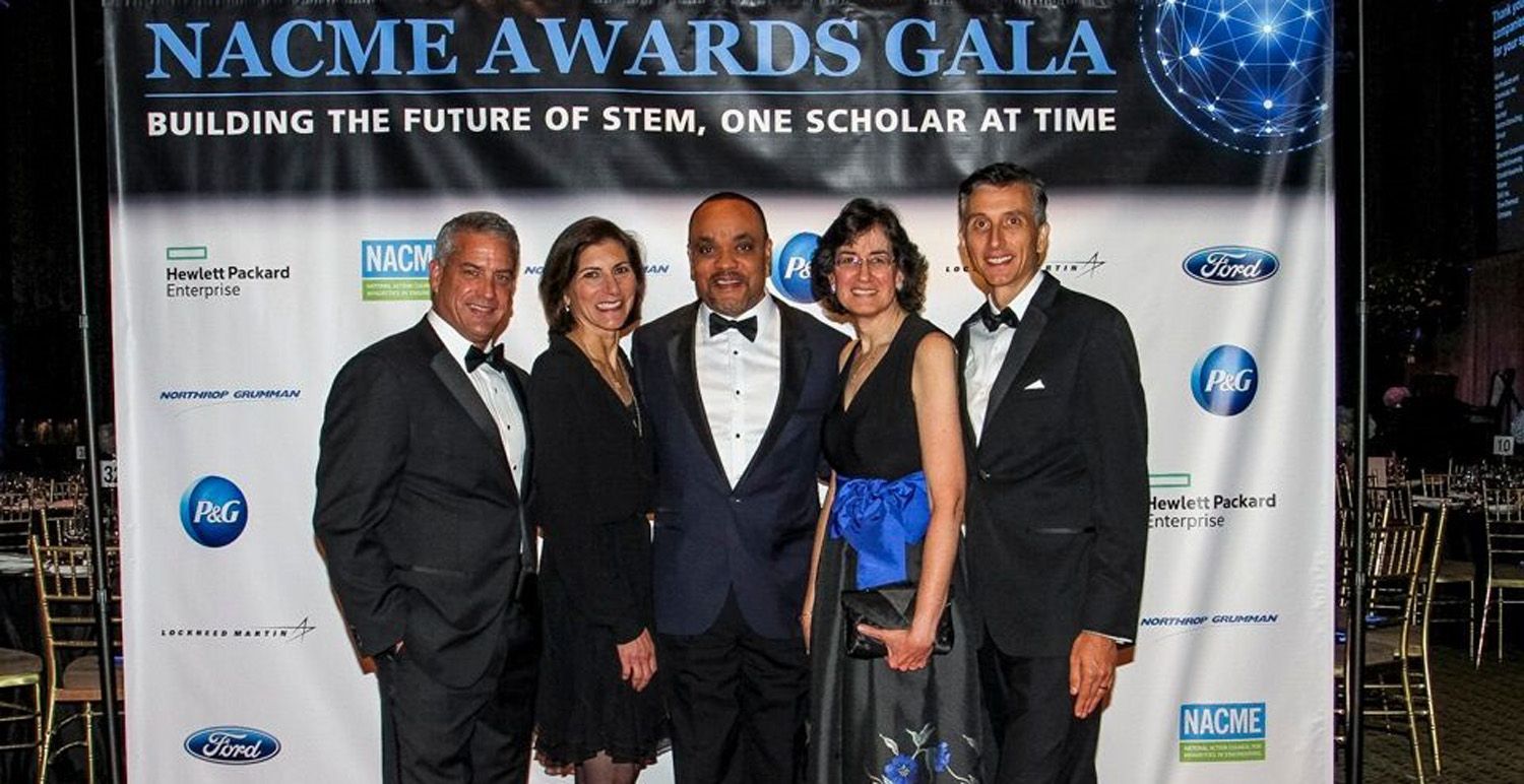 HPE leaders at the NACME Awards Gala
