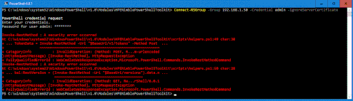 PowerShell 6 Ignore option doesnt work