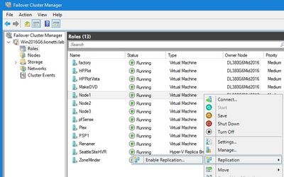 6 Enable Replication on a Single VM