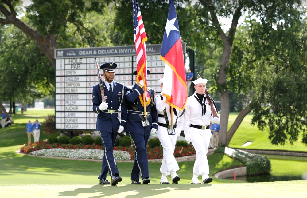 Patrick Broadway, while serving in the Honor Guard