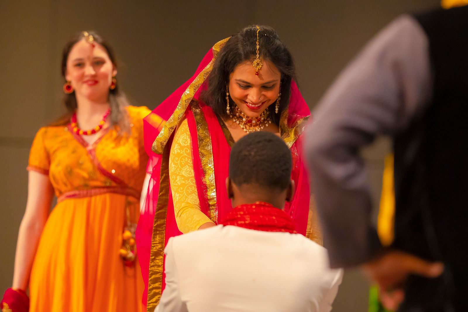 Re-enactment of an Indian marriage proposal