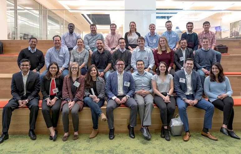 Participants in the HPE Finance Externship Event on January 11, 2019