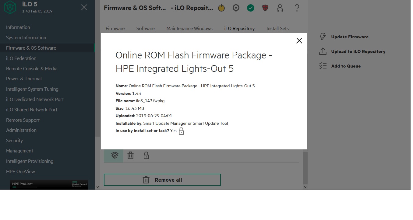how can update Online ROM Flash Firmware Package -... - Hewlett Packard  Enterprise Community