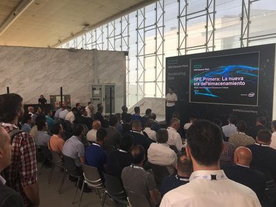 Accelerating Data session, featuring HPE Primera discussion - the world's most intelligent storage platform.
