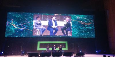 Nueva Pescanova shares about the value of their partnership with HPE on stage at HPE Discover More Madrid.