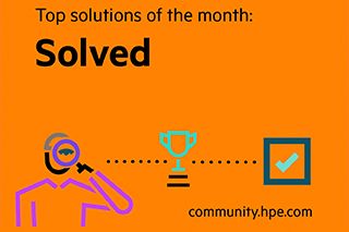 HPE Community - Top Solutions