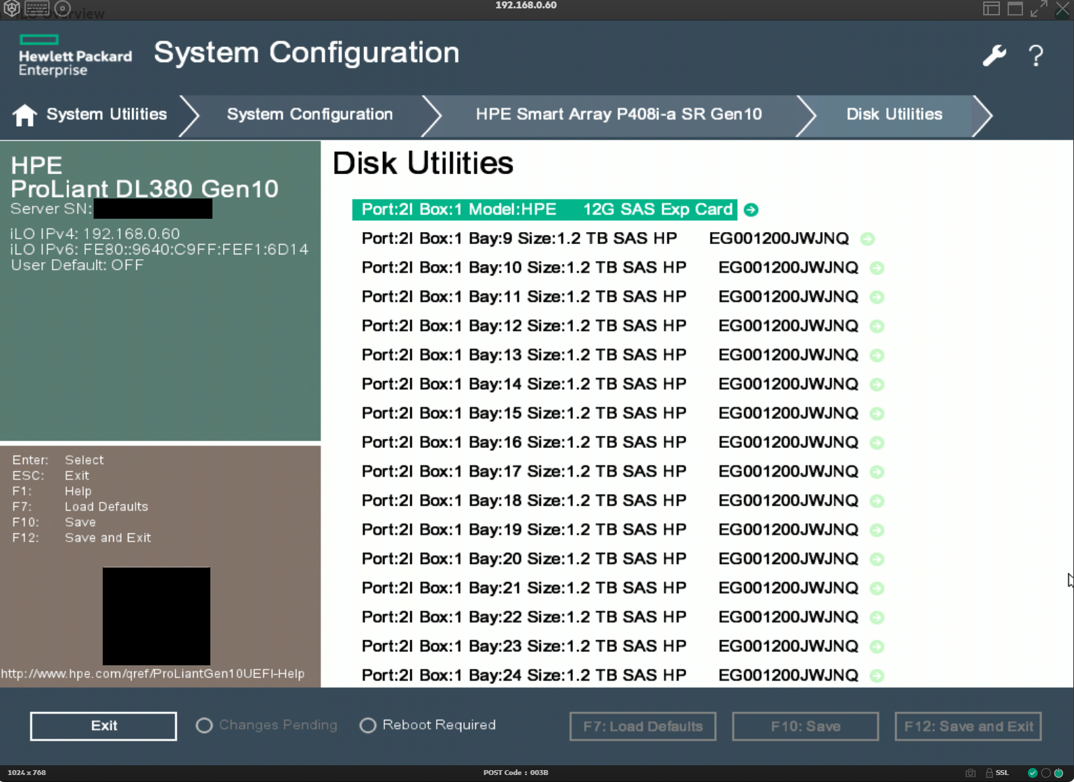 p408i with 12G SAS Exp card - all disks listed und... - Hewlett Packard  Enterprise Community