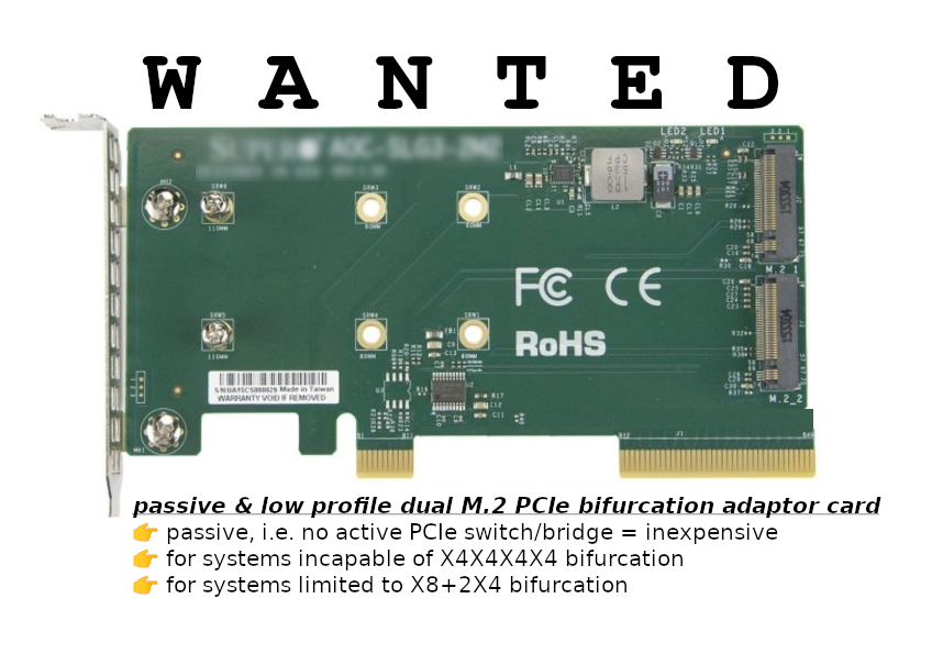 Microserver Gen10 Plus PCIe bifurcation support is
