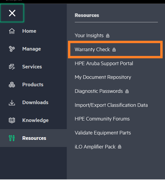 How to check HPE Warranty? - Hewlett Packard Enterprise Community
