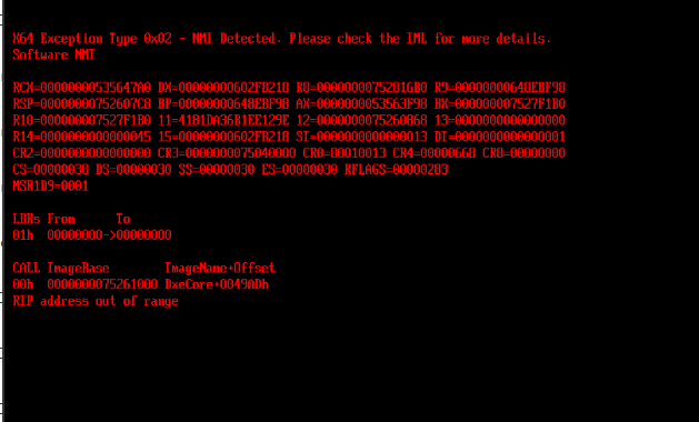 Uncorrectable PCI Express Error Detected. Slot 255 Uncorrectable PCI Express Error Detected. Slot 255
