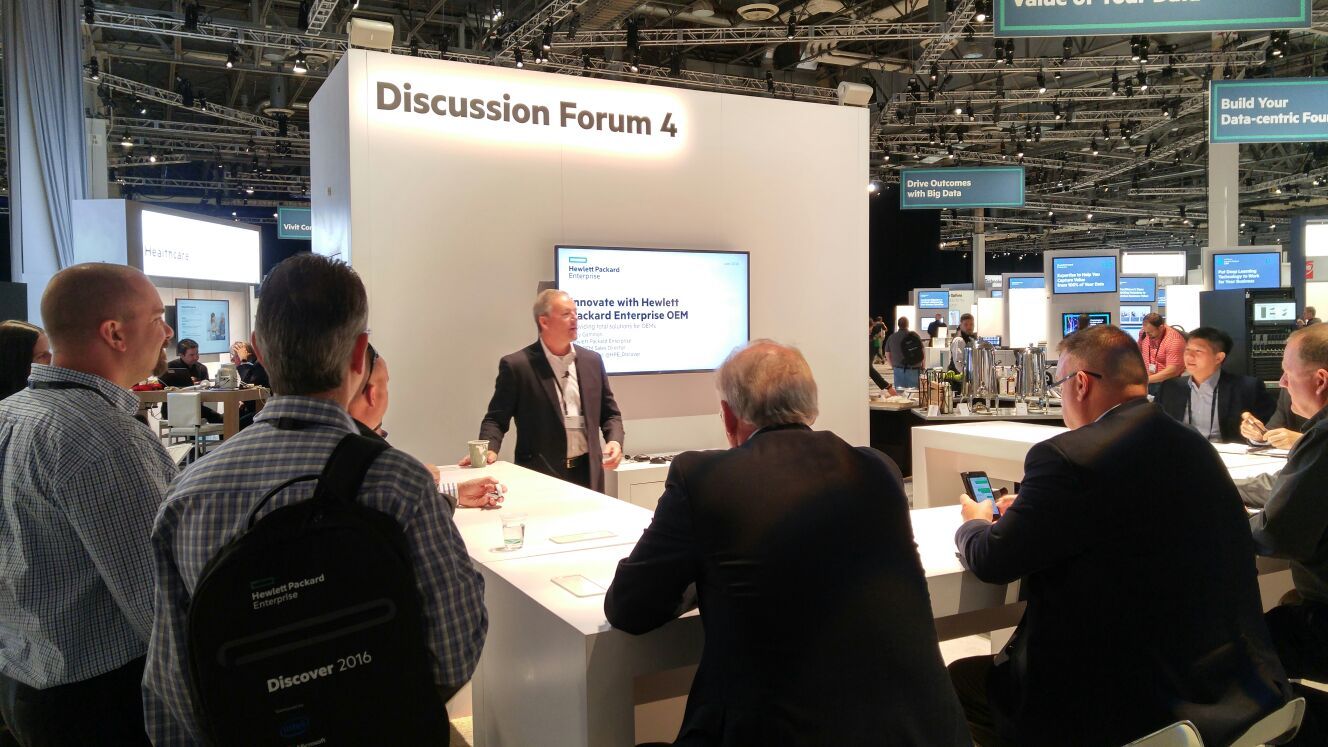 Chief IoT Technologist Lin Nease at HPE Discover Las Vegas
