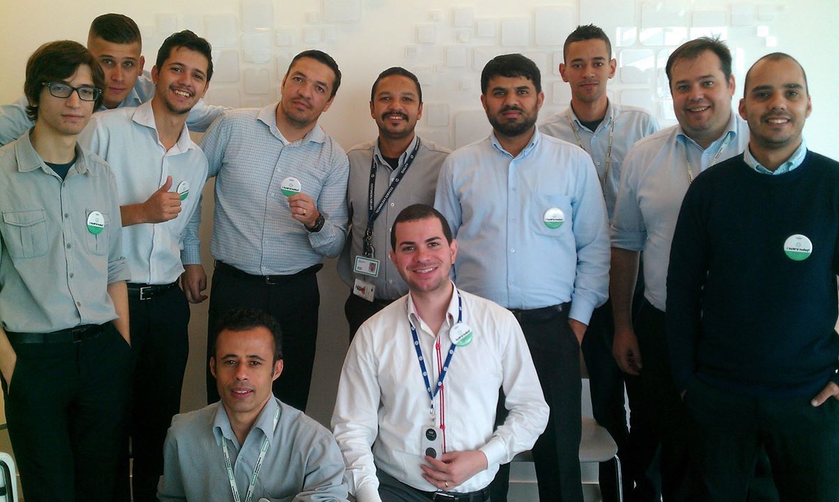 Khalid Mehmood and his HPE Technical support team