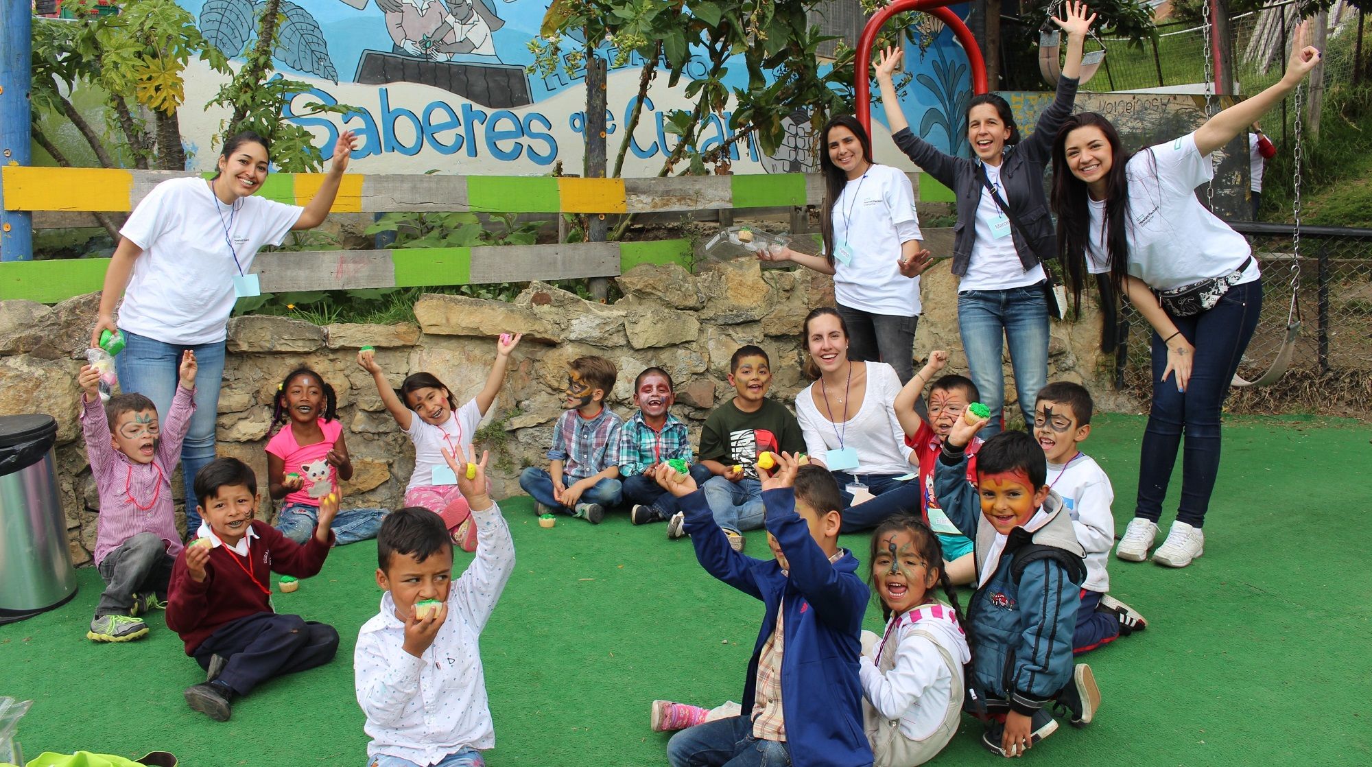 HPE Volunteering activity in Colombia.